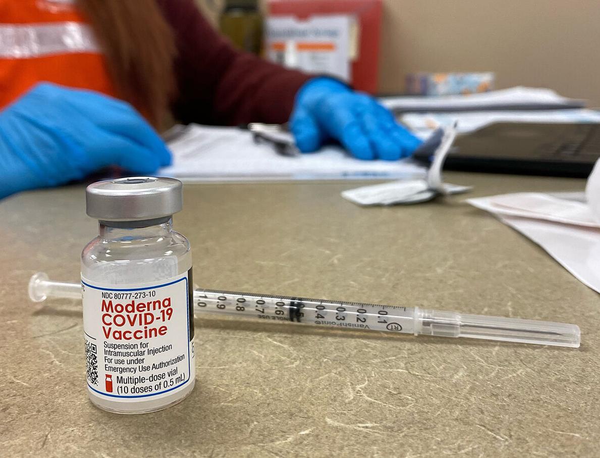 Moderna Vaccine generic horizontal